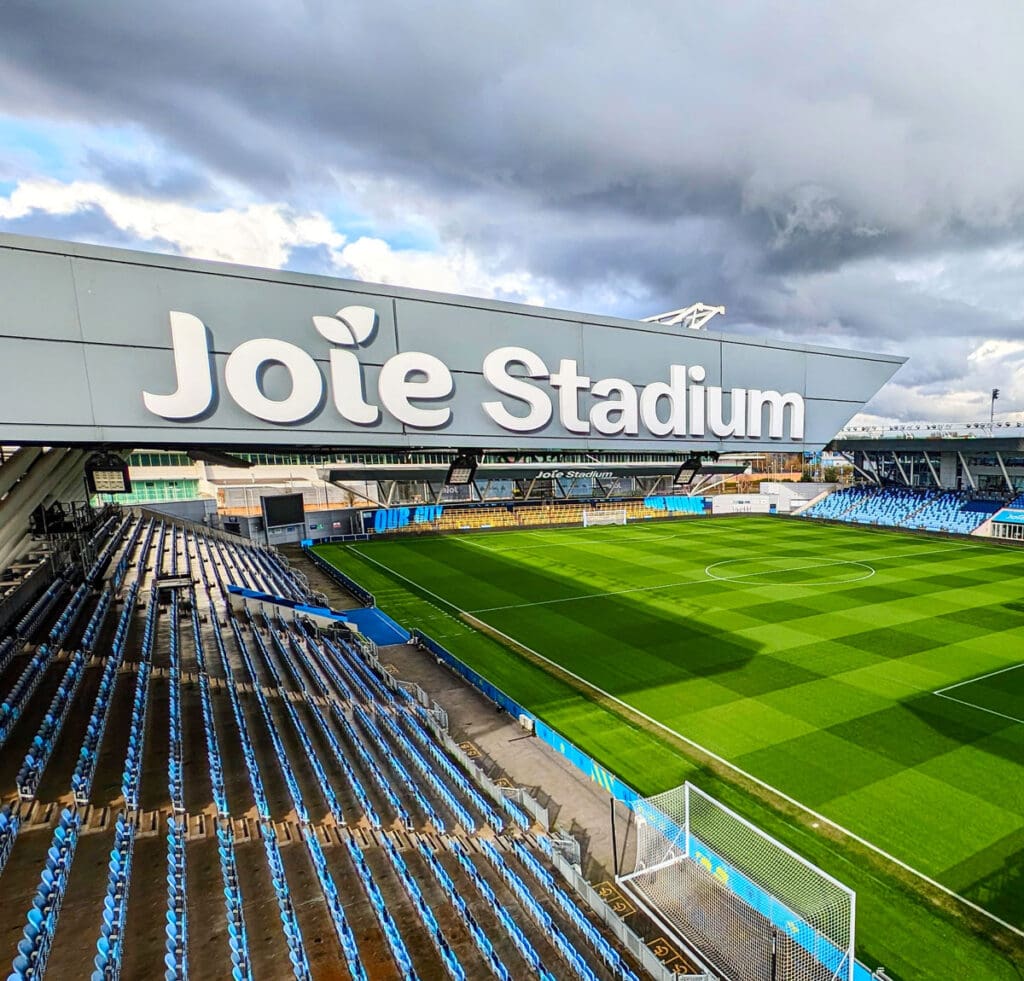 Joie Stadium Signage